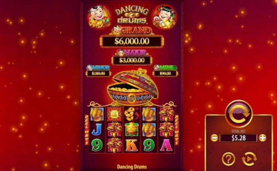 Dancing Drums slot 1