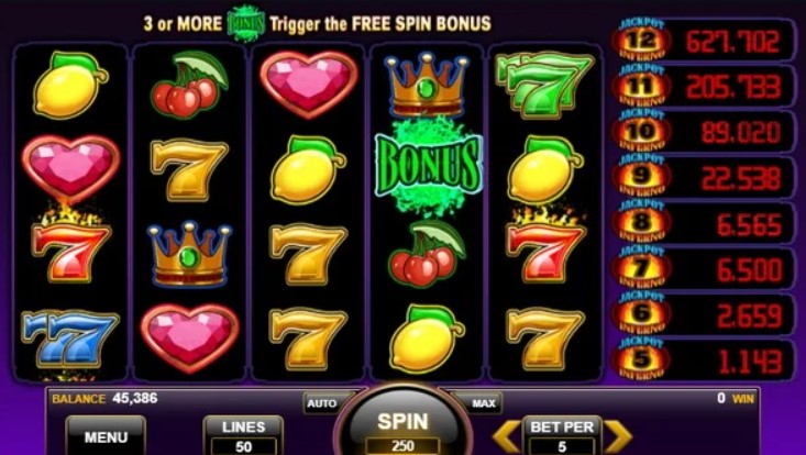 Jackpot Inferno Slot Machine 3