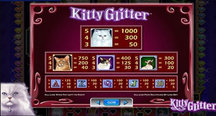 Kitty Glitter Slot Machine 3