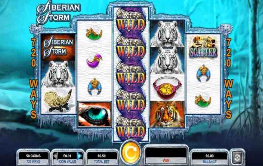 Siberian Storm Slot Machine 2