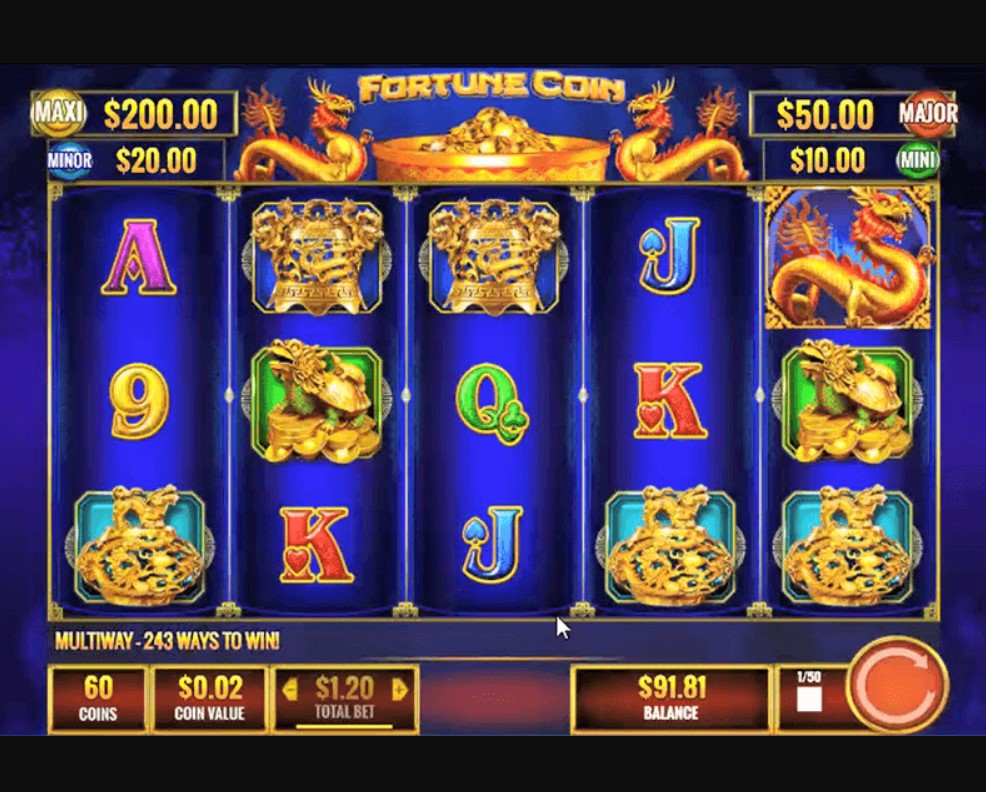 Fortune Coin experience slot 2